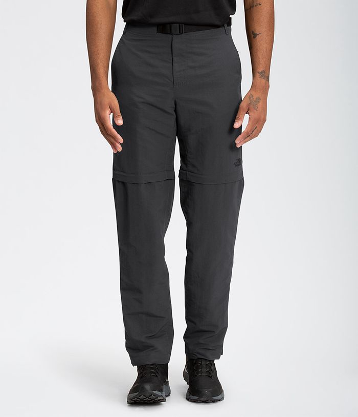 The North Face Mens Pants Paramount Trail Convertible 268WNQALU - Dark Grey